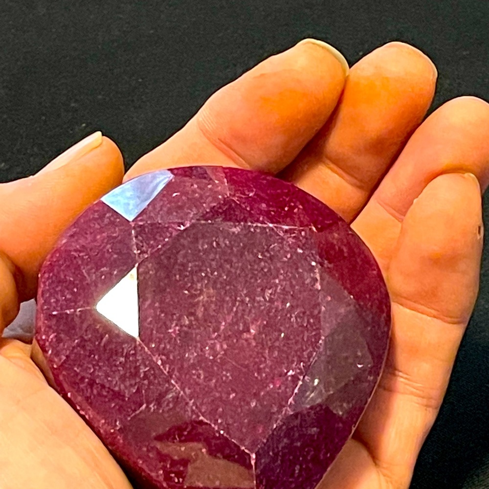 Genuine mined Ruby